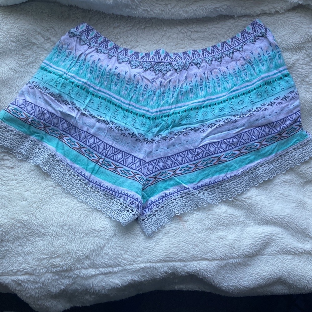 Blue shorts